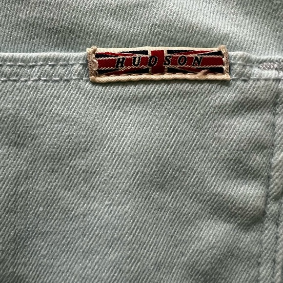 HUDSON Nico Midrise Super Skinny Floral Ombré Jeans Feminine Coquette Stretch 28 - Picture 8 of 11